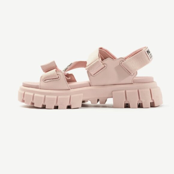 Palladium REVOLT SANDAL MONO Light Pink Platform Sandals Size 7.5 EU 39 - Picture 4 of 14